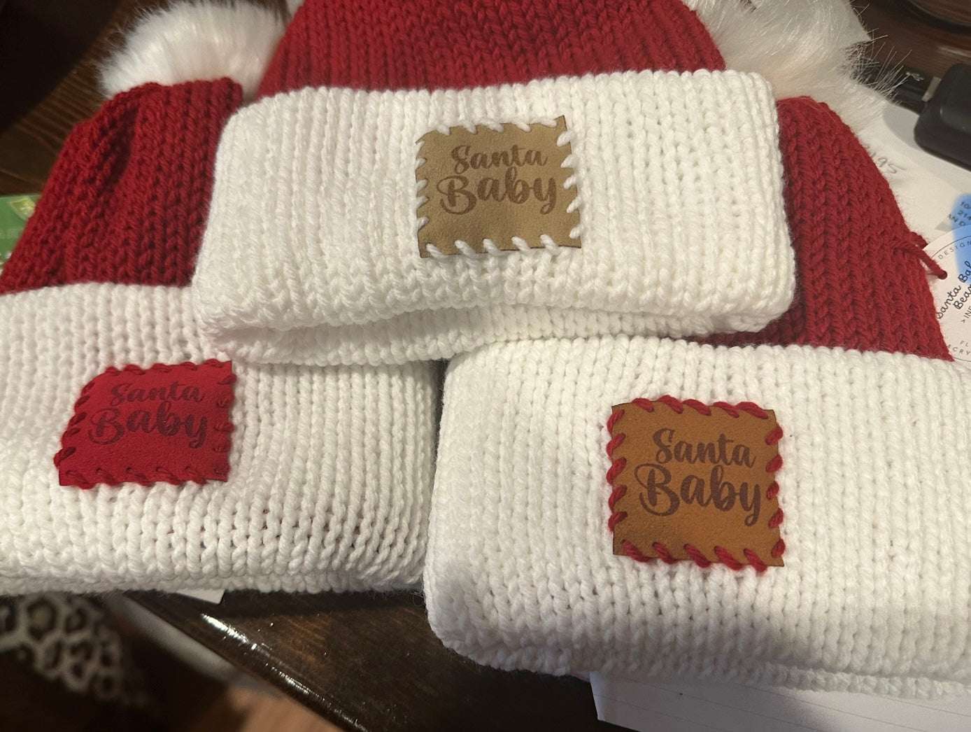 Santa Baby Beanie for Teens/Adults