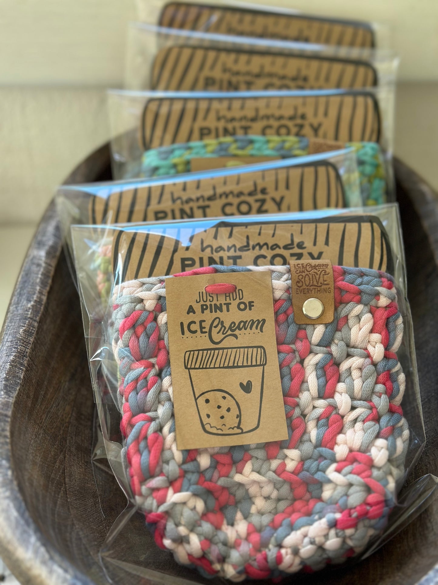 Pint Cozies - multi colors