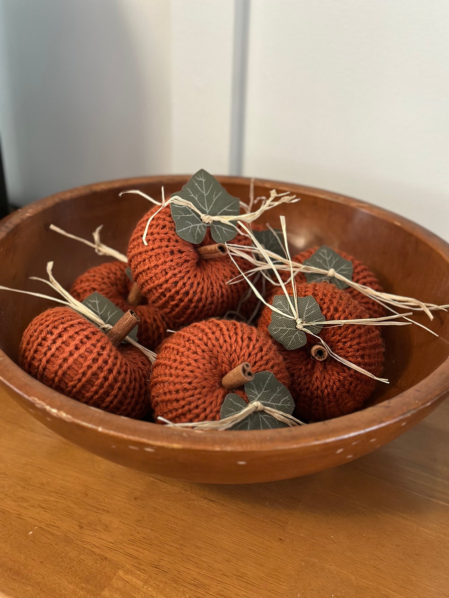 orange pumpkin decor
