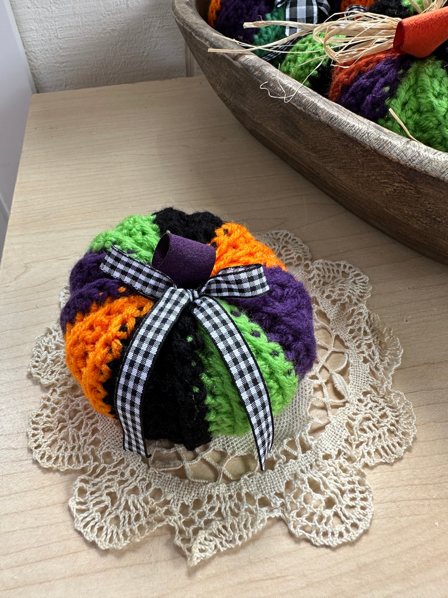 bright stripes pumpkin