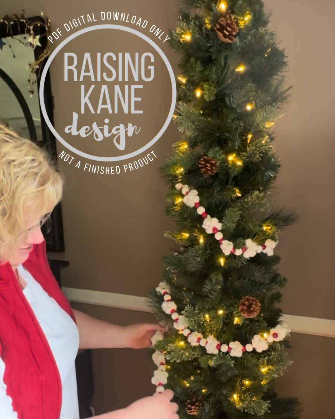 Crochet Popcorn Garland Guide