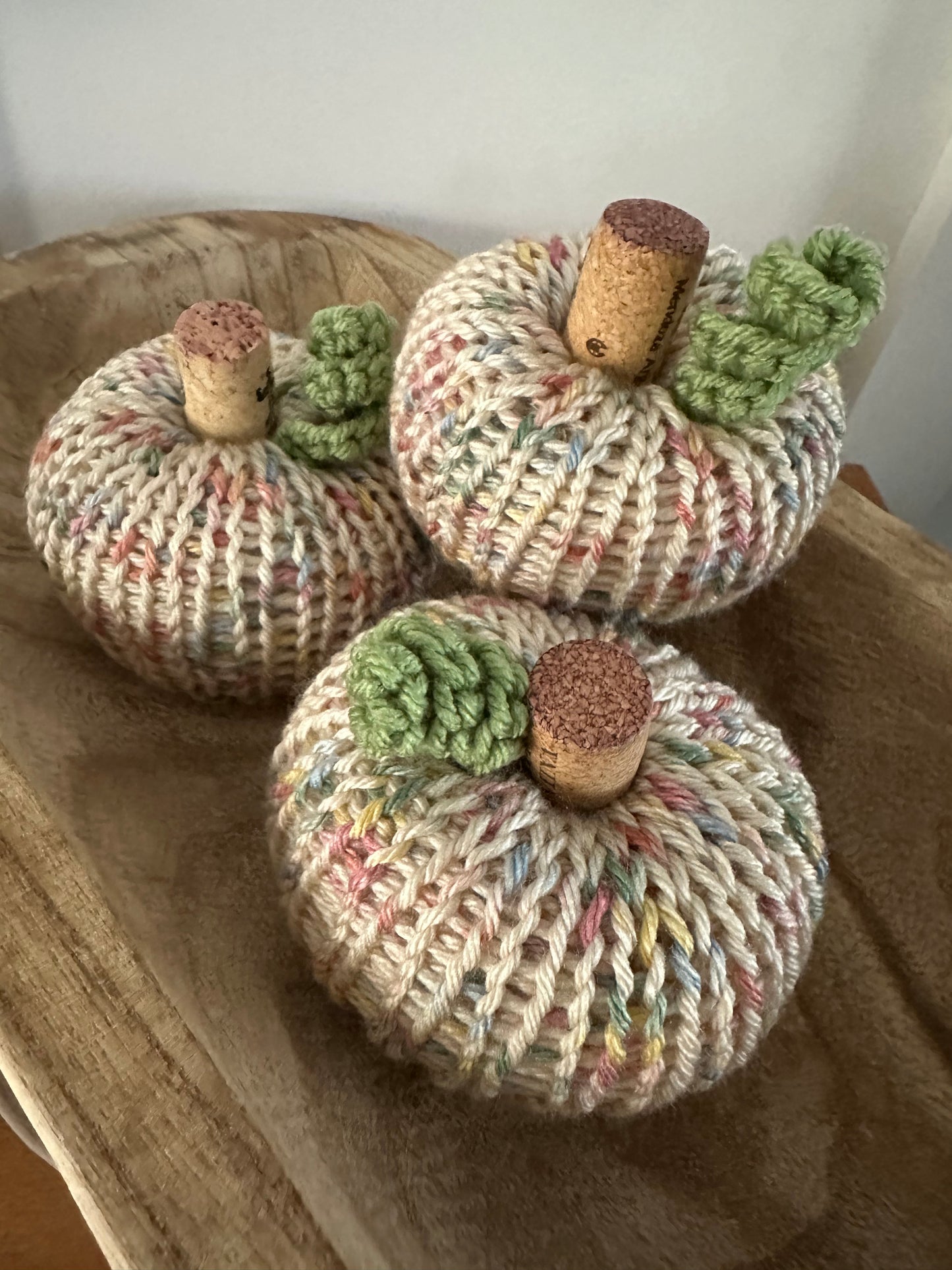 mini vintage pumpkin