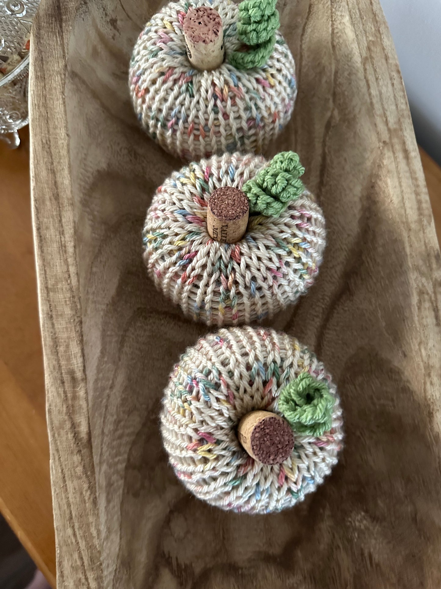 mini vintage pumpkin