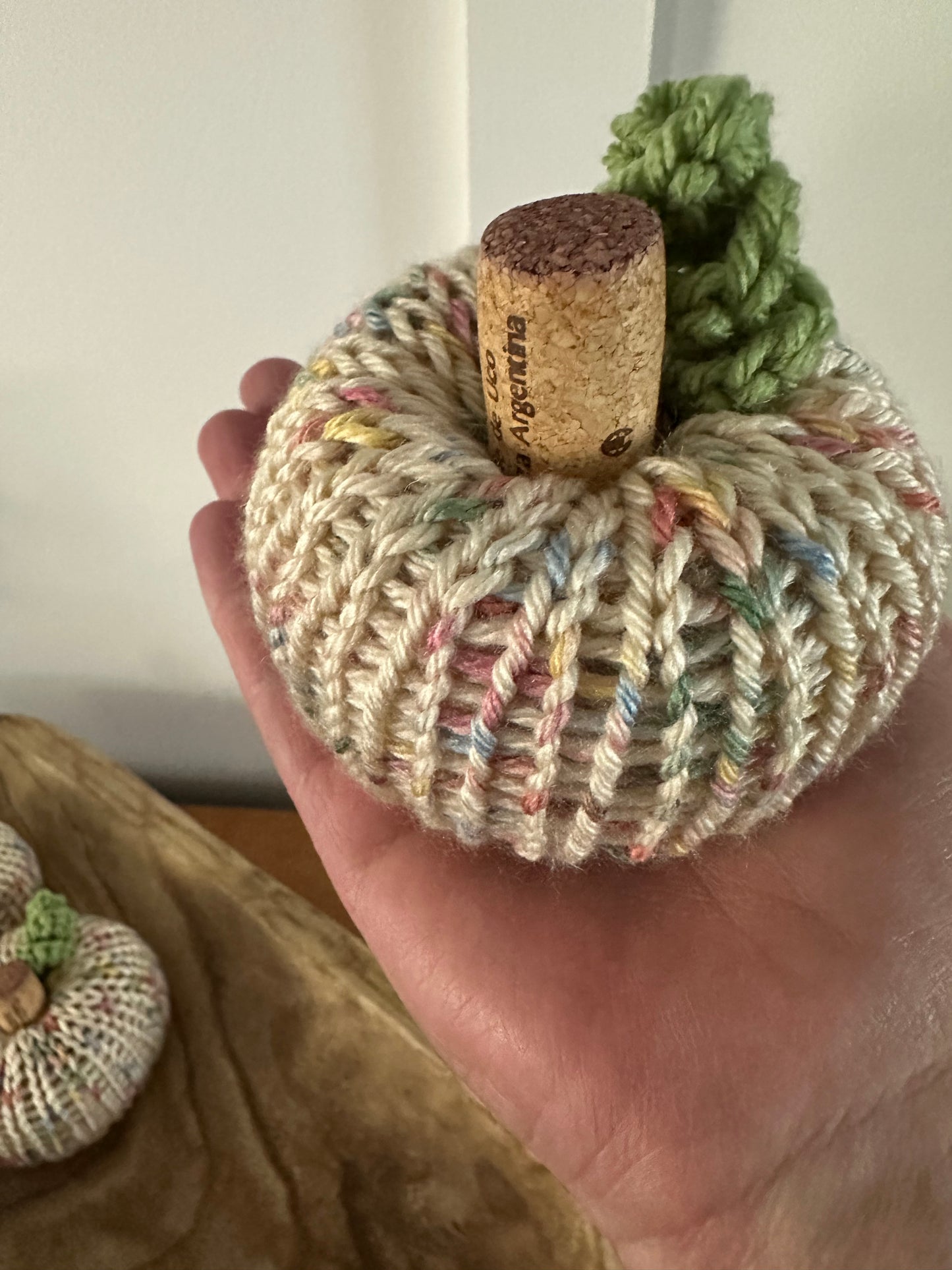 mini vintage pumpkin