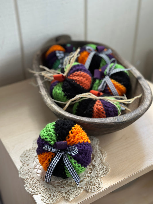 bright stripes pumpkin