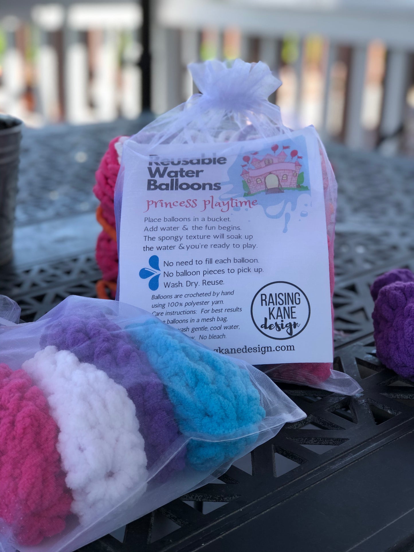 Reusable Crochet Water Balloons - Princess Playtime