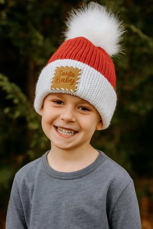 Santa Baby Hat for Child age 4 & up