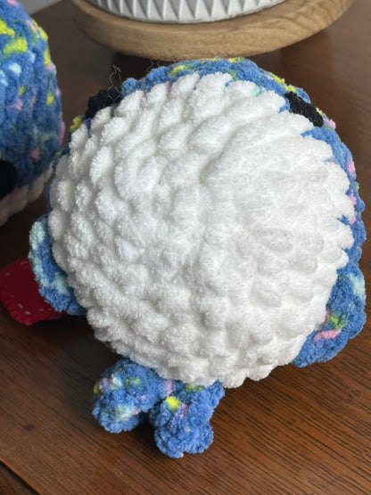 Crochet Plush Whale – Handmade Stuffed Animal