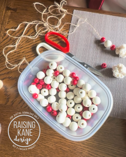 Crochet Popcorn Garland Guide